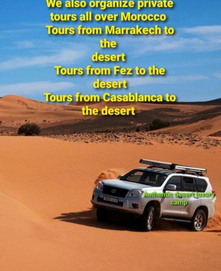 Authentic Desert Luxury Camp Мерзуга Экстерьер фото