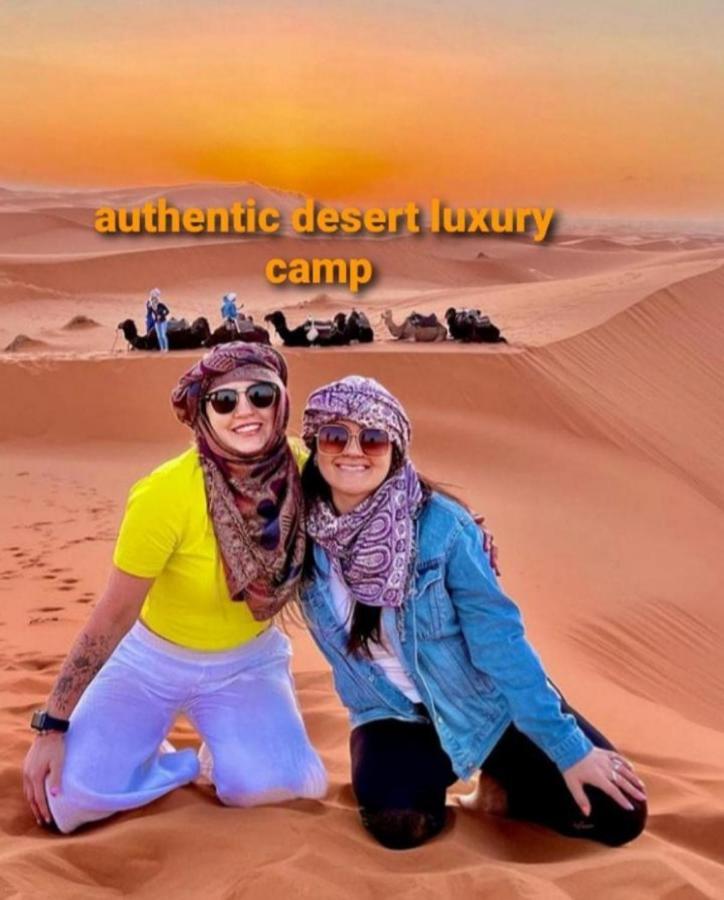Authentic Desert Luxury Camp Мерзуга Экстерьер фото