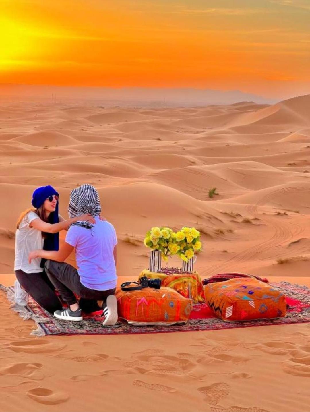 Authentic Desert Luxury Camp Мерзуга Экстерьер фото